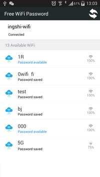 Search Free WiFi screenshot 1