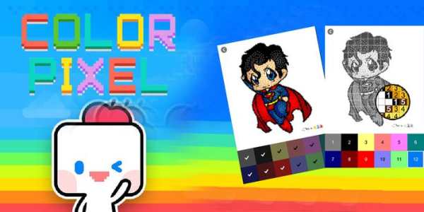 Colour By Number - Teen Titans Pixel Art screenshot 5