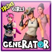 Create your Skin Girl Free Battle Royale on 9Apps