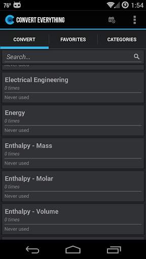Convert Everything - Units скриншот 2