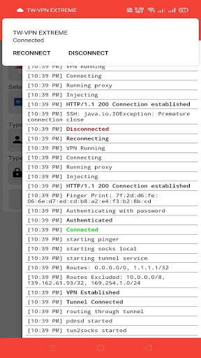 TW-VPN EXTREME screenshot 2