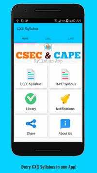 CXC Syllabus screenshot 1