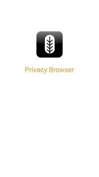 Privacy Browser(Fast-safe-web) screenshot 1