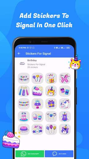 Stickers For Signal & WhatsApp screenshot 2