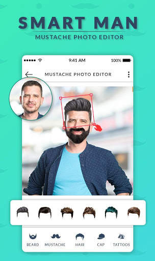 Man Mustache Photo Editor - Beard Photo Editor screenshot 5