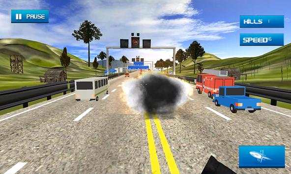 Death Racing Shooter Car Chase screenshot 4