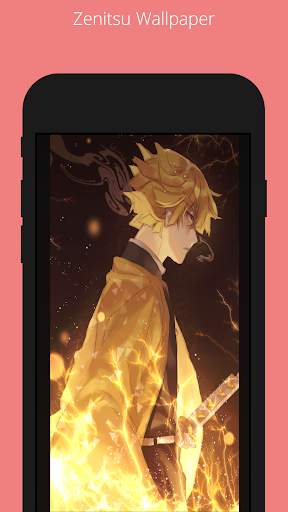 KNY Zenitsu Wallpaper HD screenshot 4
