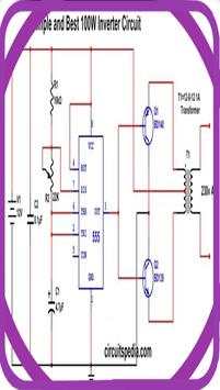 inverter circuit diagram simple screenshot 2
