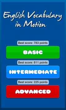 English Vocabulary in Motion screenshot 1