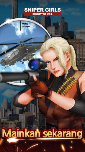 Gadis-gadis Sniper - 3D Gun Shooting FPS Game screenshot 2