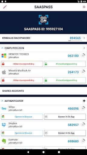 SAASPASS | Authenticator 2FA screenshot 12