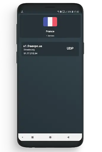 Free VPN Android Client 3 تصوير الشاشة
