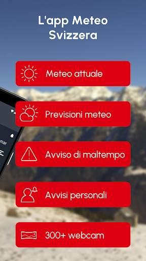 Allarme Meteo: Tempo Svizzera screenshot 2