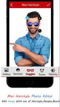 Man HairStyle Photo Editor screenshot 4