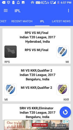 live cricket score screenshot 3