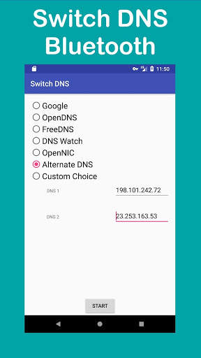 Switch DNS (WiFi / Bluetooth / 3G / 4G / LTE) screenshot 2