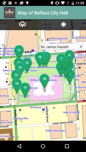 Belfast City Hall Visitor App screenshot 1