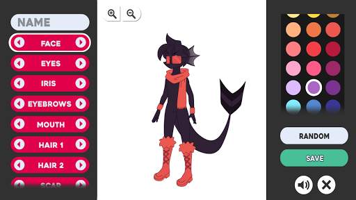 Spaicy Fan Character Maker screenshot 4