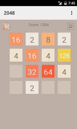 2048 Android Wear screenshot 2