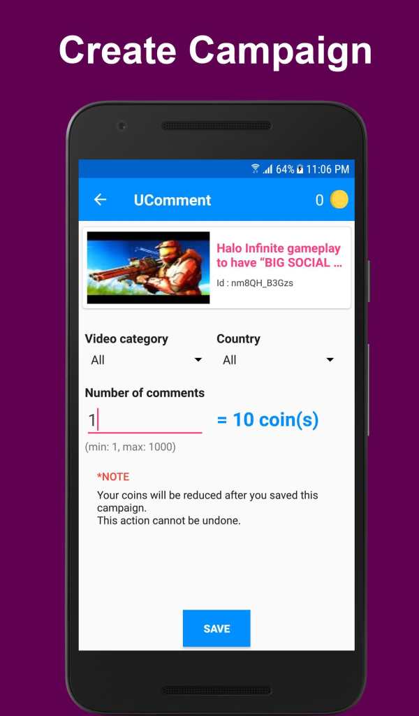 UComment - Get Free View Like Comment For Youtube screenshot 5