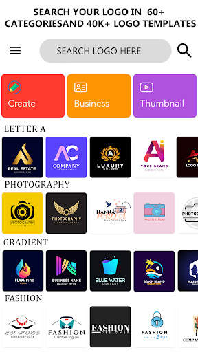 Logo Maker : 3D Logo Designer screenshot 1