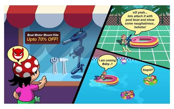 Naughty Kevin - casual games screenshot 6