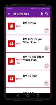 Hotlink Red Internet Plans screenshot 1