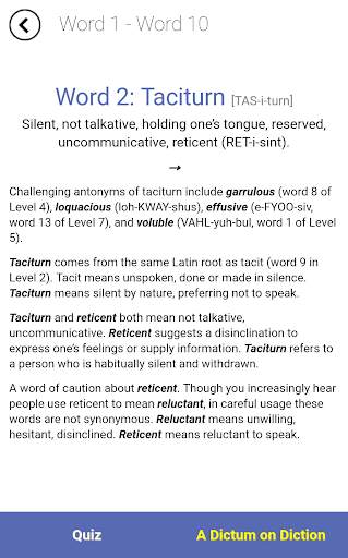 Verbal Advantage - Level 3 screenshot 3