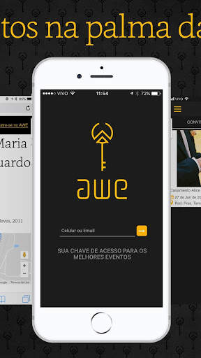 AWE Social: convites e RSVP screenshot 2
