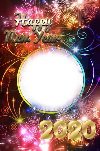 Happy New Year 2021 Photo Frames screenshot 1