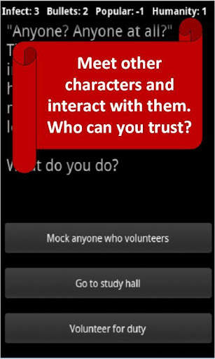 Zombie High: Choices Game RPG screenshot 4