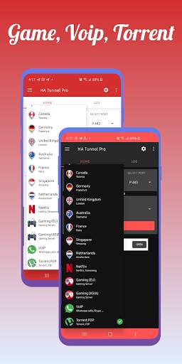 HA Tunnel Pro - 100% Free Payload Injection VPN screenshot 3