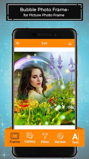 Bubbles Photo Frames for Pictures - PhotoEditor 1 تصوير الشاشة