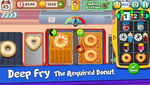 Donut Truck - Cafe Kitchen Cooking Games screenshot 1