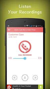 Auto Call Recorder Free screenshot 6
