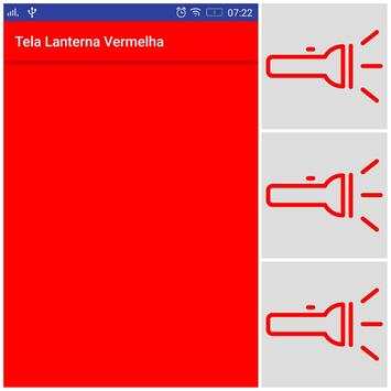 Screen Flashlight Red screenshot 2