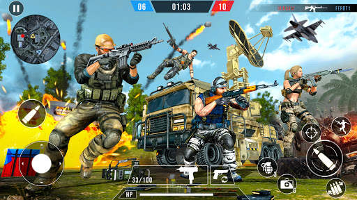 FPS Commando Shooting Strike screenshot 11