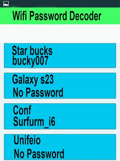 Wifi Password Decoder screenshot 5