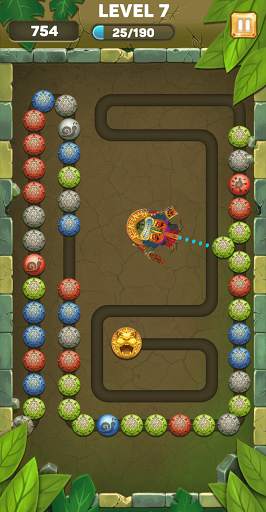 Marble Zumble Shooter - Jungle Marble Blast screenshot 4