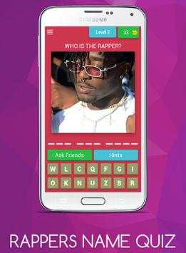 RAPPERS NAME QUIZ - MAKE CASH screenshot 3