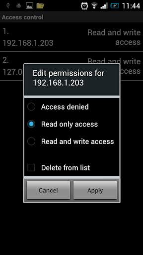 Browse my Droid(WiFi explorer) screenshot 4