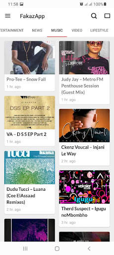 FakazApp - Music Download and News | South Africa screenshot 2