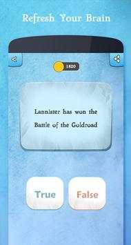 Quiz For Game Of Thrones screenshot 5