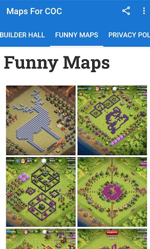 Maps of Clash of clans screenshot 4