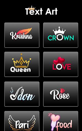 Name Art Photo Editor screenshot 1