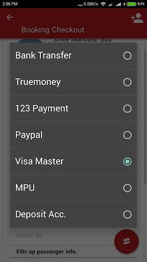 BNF Express Myanmar Bus Ticket screenshot 5