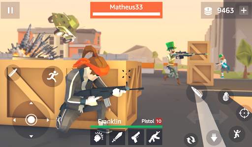Battle Guns 3D - Free Action War Shooting Game screenshot 2
