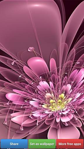 3d Flowers Wallpapers स्क्रीनशॉट 4