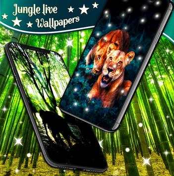 Animals Live Wallpaper: Jungle Sparkling Wallpaper скриншот 4