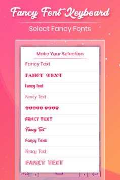 Fancy Font Keyboard : Stylist KeyBoard screenshot 3
